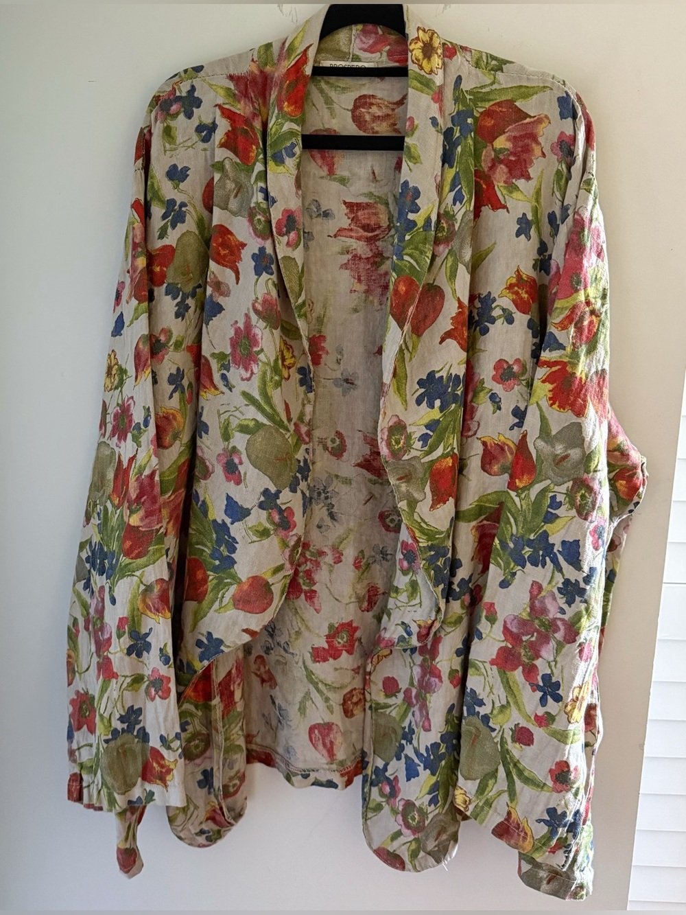 Prospero Made In Italy Linen Jacket